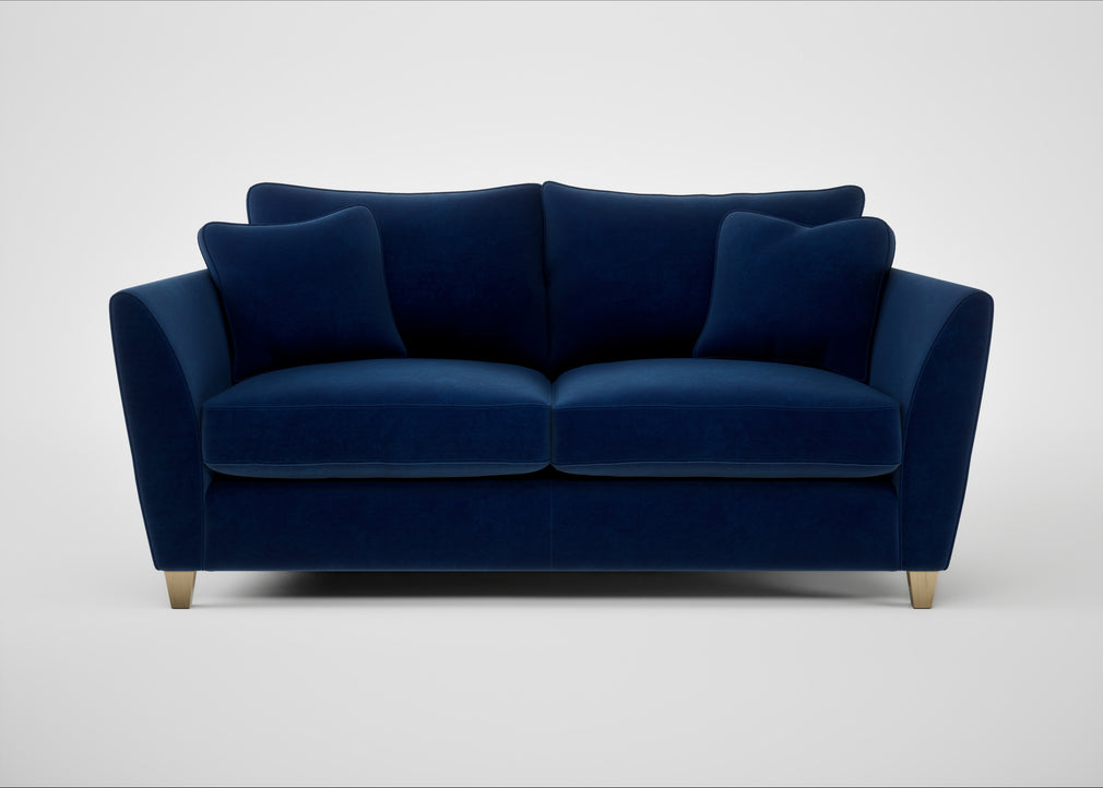 Torino 3 Seater Sofa Smart Velvet Dusk / Natural