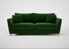 Torino 4 Seater Sofa Smart Velvet Forest / Natural