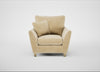Torino Armchair Smart Luxe Velvet Biscuit / Natural