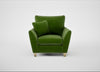 Torino Armchair Smart Luxe Velvet Grass / Natural