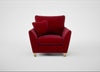 Torino Armchair Smart Luxe Velvet Mulberry / Natural