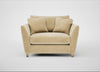 Torino Loveseat Smart Luxe Velvet Biscuit / Natural