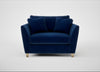 Torino Loveseat Smart Velvet Dusk / Natural