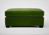 Torino Footstool Smart Luxe Velvet Grass / Black