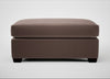 Torino Footstool Smart Velvet Mouse / Black