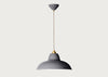 Original 1227 Brass Midi Wide Pendant
