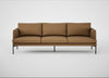 Matera 4 Seater Sofa Siena Cotton Clay / Black