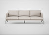 Matera 4 Seater Sofa Siena Cotton Natural / Black