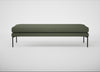 Matera Bench Loop Boucle Forest / Black / 160cm