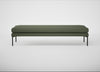 Matera Bench Loop Boucle Forest / Black / 180cm