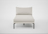 Matera Chaise Lounge Loop Boucle Polar / Black