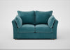 Tailor 2 Seater Sofa Smart Luxe Velvet Airforce Blue / Natural