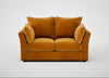 Tailor 2 Seater Sofa Smart Luxe Velvet Cognac / Black