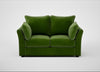Tailor 2 Seater Sofa Smart Luxe Velvet Grass / Black