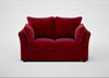 Tailor 2 Seater Sofa Smart Luxe Velvet Mulberry / Black