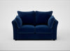 Tailor 2 Seater Sofa Smart Velvet Dusk / Black