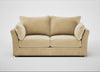 Tailor 3 Seater Sofa Smart Luxe Velvet Biscuit / Natural
