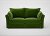 Tailor 3 Seater Sofa Smart Luxe Velvet Grass / Black
