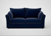 Tailor 3 Seater Sofa Smart Luxe Velvet Midnight / Black