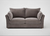 Tailor 3 Seater Sofa Smart Luxe Velvet Mushroom / Natural