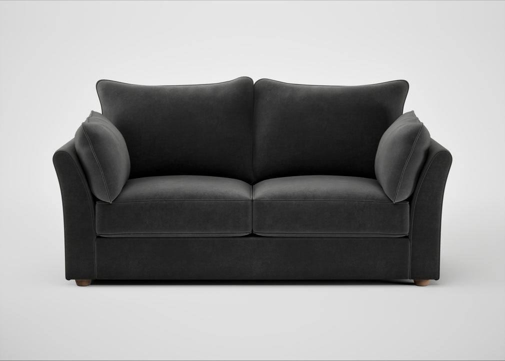 Tailor 3 Seater Sofa Smart Luxe Velvet Nickel / Natural