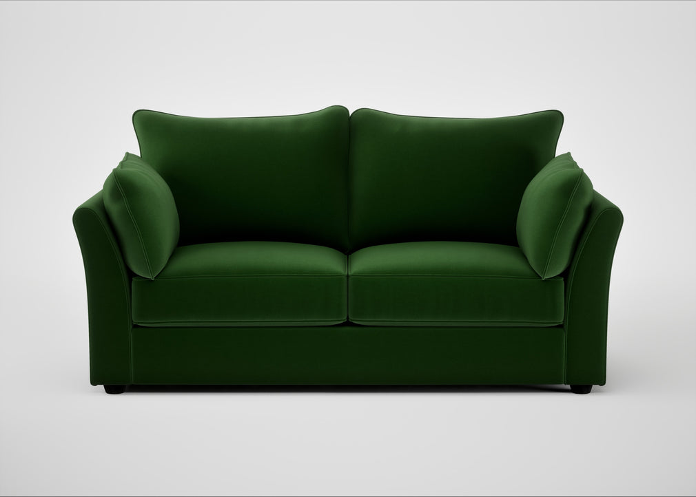 Tailor 3 Seater Sofa Smart Velvet Forest / Black