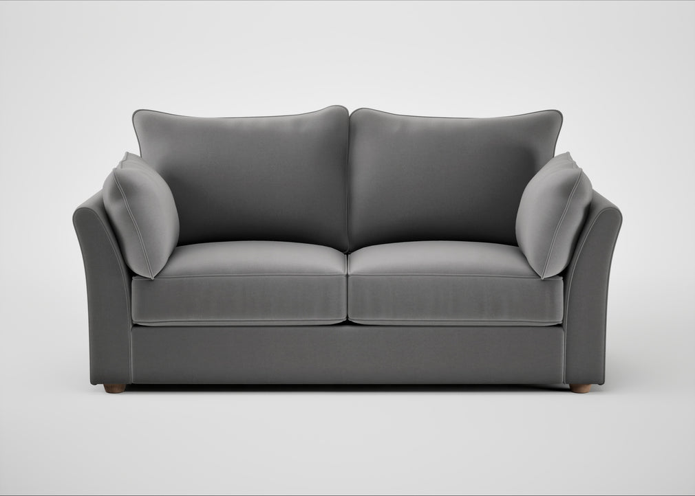 Tailor 3 Seater Sofa Smart Velvet Mercury / Natural
