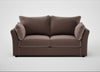 Tailor 3 Seater Sofa Smart Velvet Mouse / Black