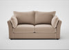 Tailor 3 Seater Sofa Smart Velvet Pebble / Black