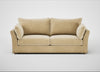 Tailor 4 Seater Sofa Smart Luxe Velvet Biscuit / Natural
