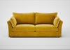 Tailor 4 Seater Sofa Smart Luxe Velvet Canary / Natural