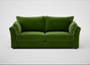 Tailor 4 Seater Sofa Smart Luxe Velvet Grass / Black