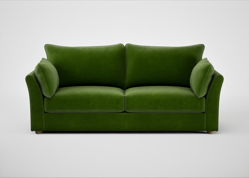 Tailor 4 Seater Sofa Smart Luxe Velvet Grass / Natural
