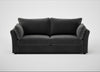 Tailor 4 Seater Sofa Smart Luxe Velvet Nickel / Black
