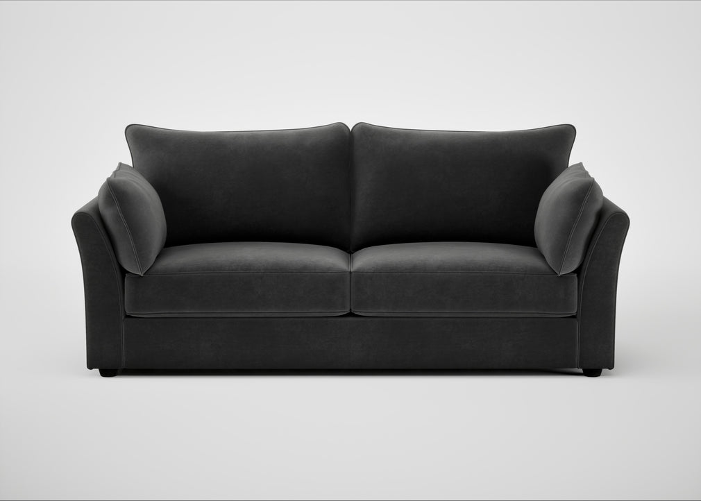 Tailor 4 Seater Sofa Smart Luxe Velvet Nickel / Black