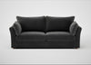 Tailor 4 Seater Sofa Smart Luxe Velvet Nickel / Natural