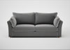 Tailor 4 Seater Sofa Smart Velvet Mercury / Natural
