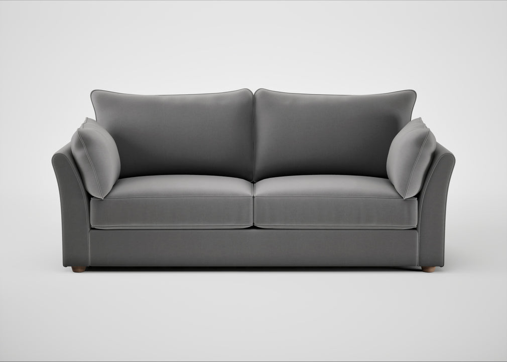 Tailor 4 Seater Sofa Smart Velvet Mercury / Natural