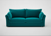 Tailor 4 Seater Sofa Smart Velvet Petrol / Natural