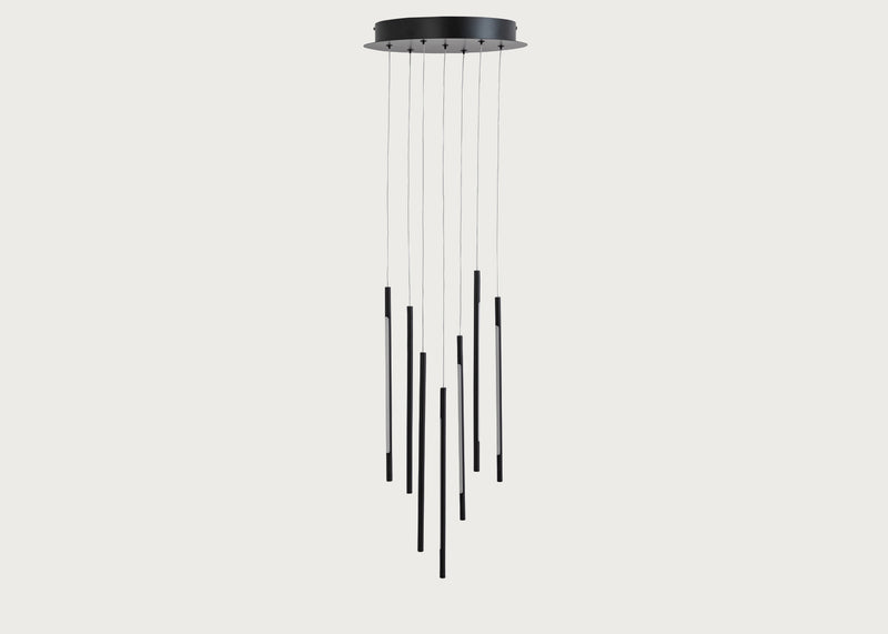 Saber LED Chandelier 7 Light Cluster Pendant