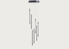 Saber LED Chandelier 7 Light Cluster Pendant