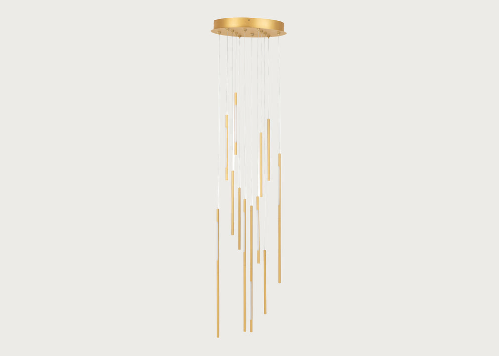 Saber LED Chandelier 7 Light Cluster Pendant