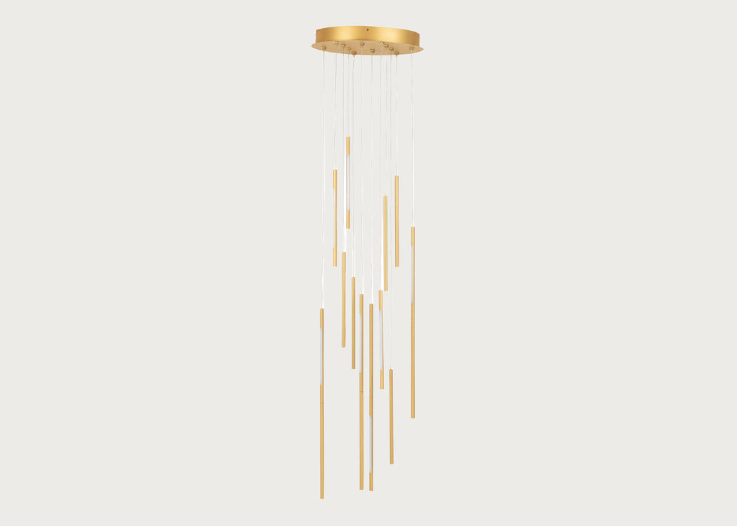 Saber LED Chandelier 7 Light Cluster Pendant