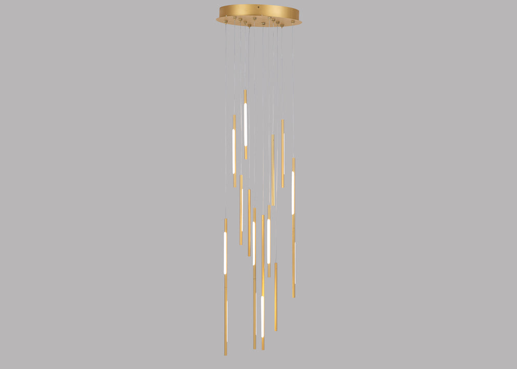 Saber LED Chandelier 7 Light Cluster Pendant