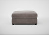 Tailor Square Footstool Smart Luxe Velvet Mushroom / Black