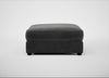 Tailor Square Footstool Smart Luxe Velvet Nickel / Black