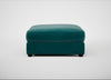 Tailor Square Footstool Smart Luxe Velvet Ocean Green / Black