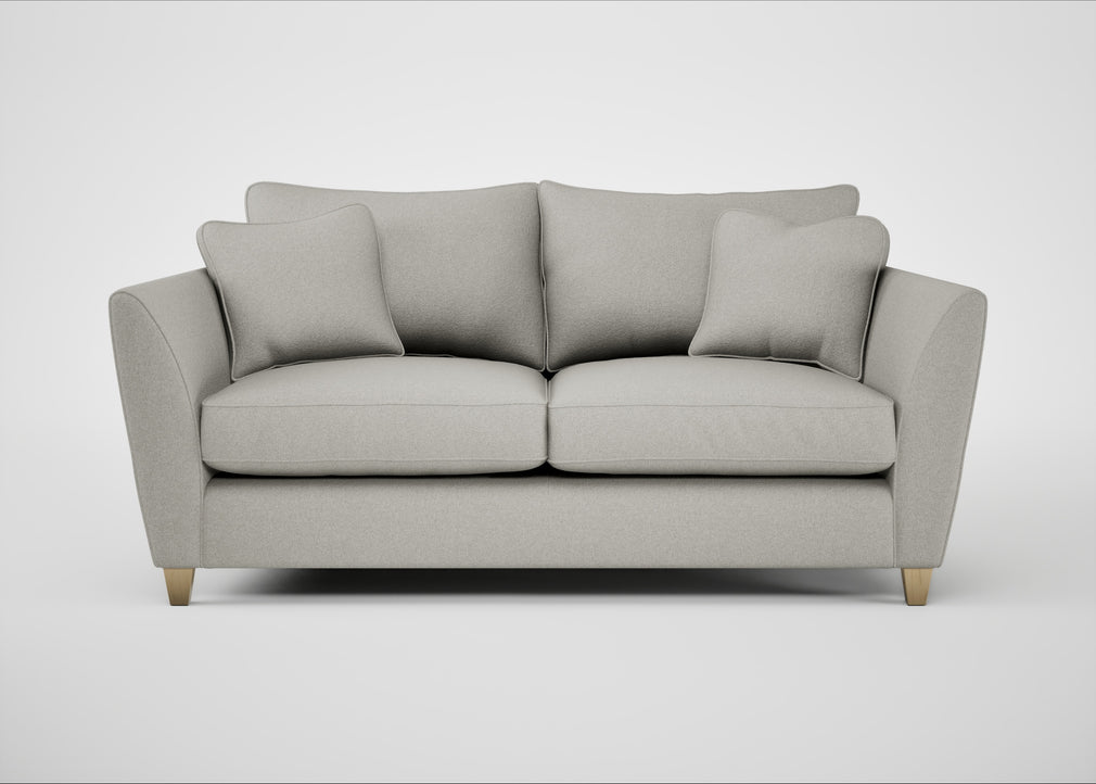 Torino 3 Seater Sofa Melton Wool Limestone / Natural