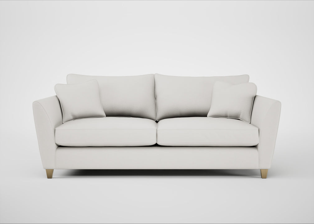 Torino 4 Seater Sofa Capelo Linen-Cotton Sea Salt / Natural