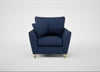Torino Armchair Capelo Linen-Cotton Inkspot / Natural